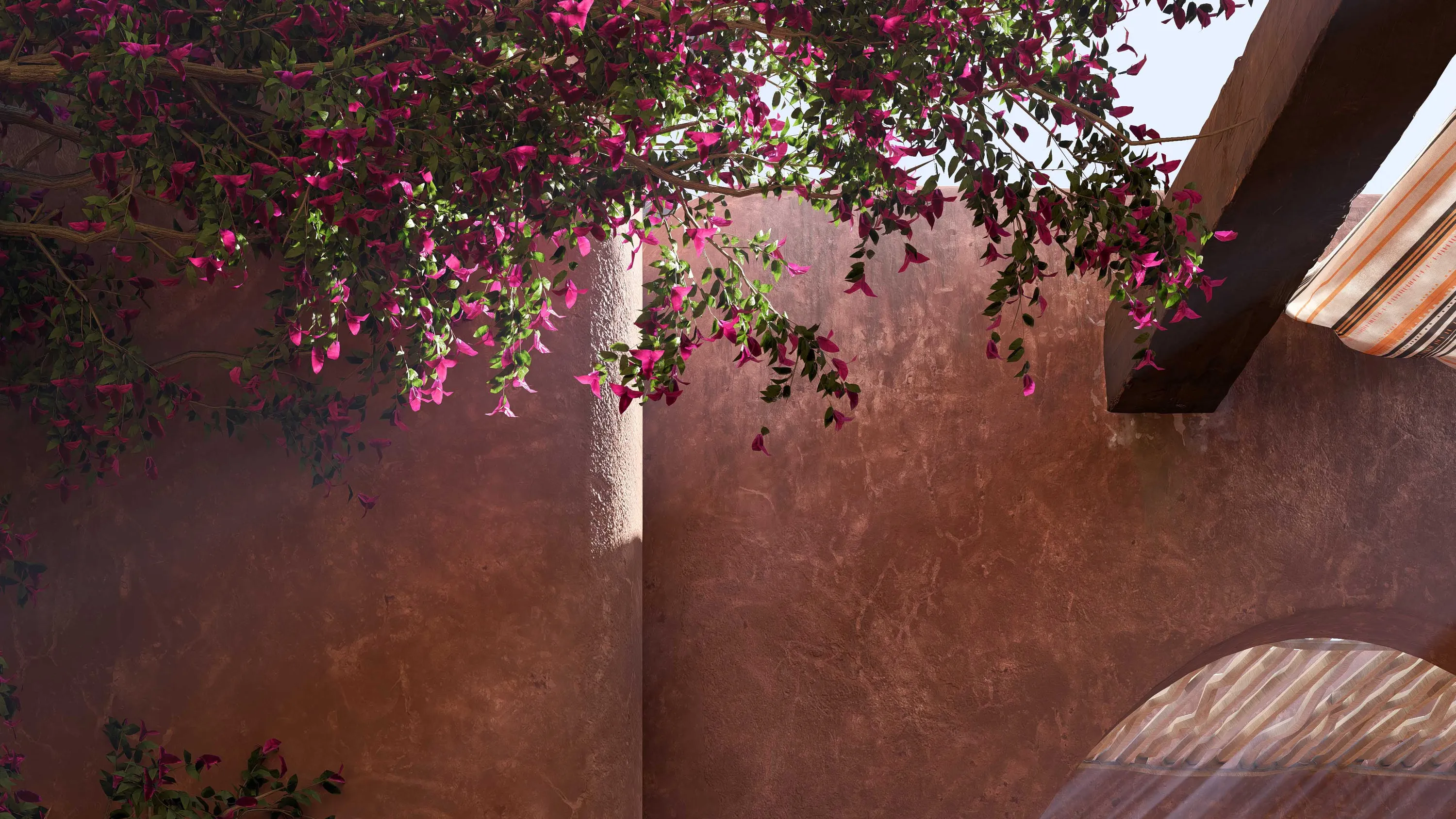 Mediterranean Villa Bougainvillea
