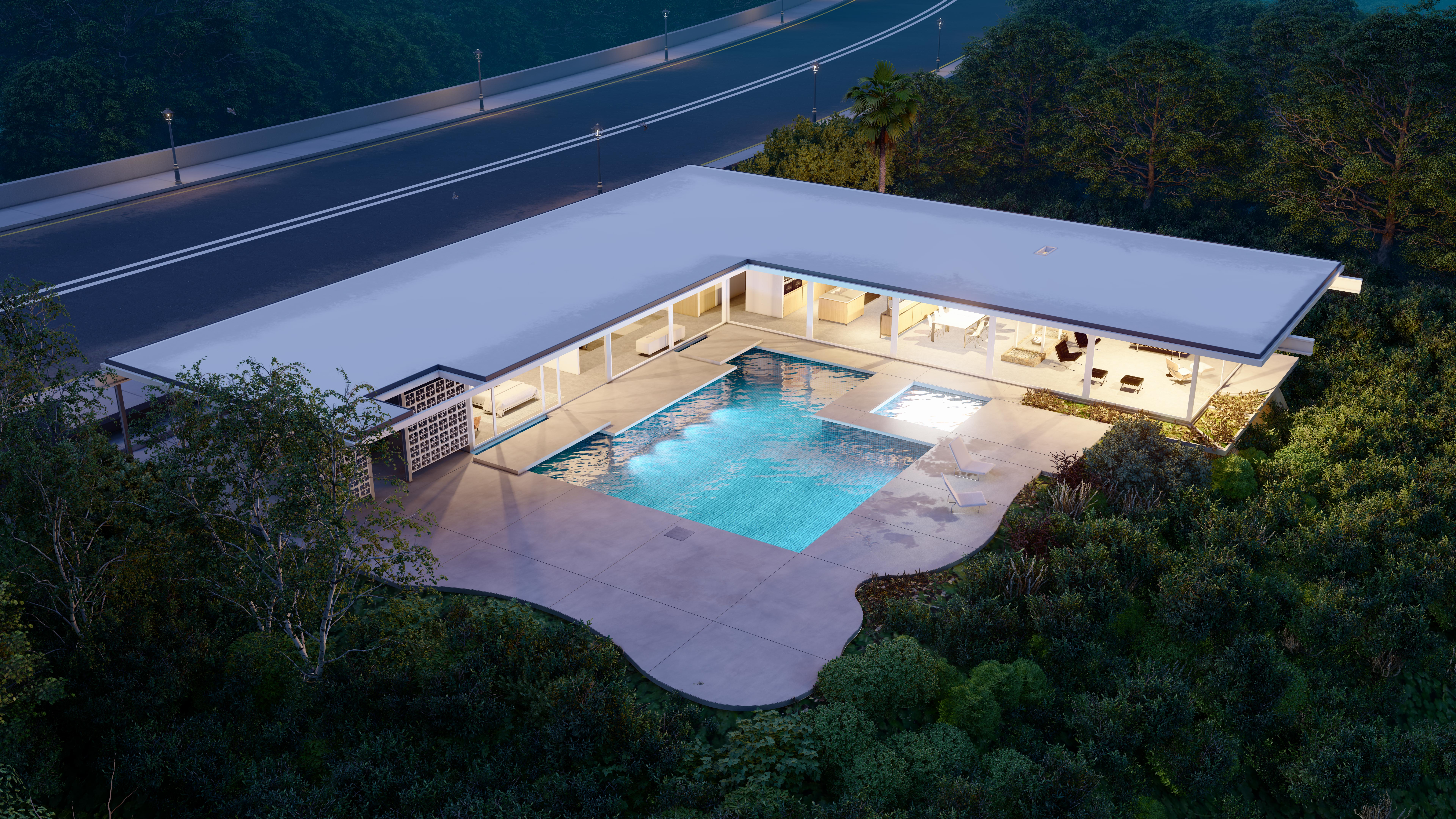 Haus Stahl, gerendert in Lumion 2023 © Act 3d Haus Stahl, gerendert in Lumion 2023 © Act 3d