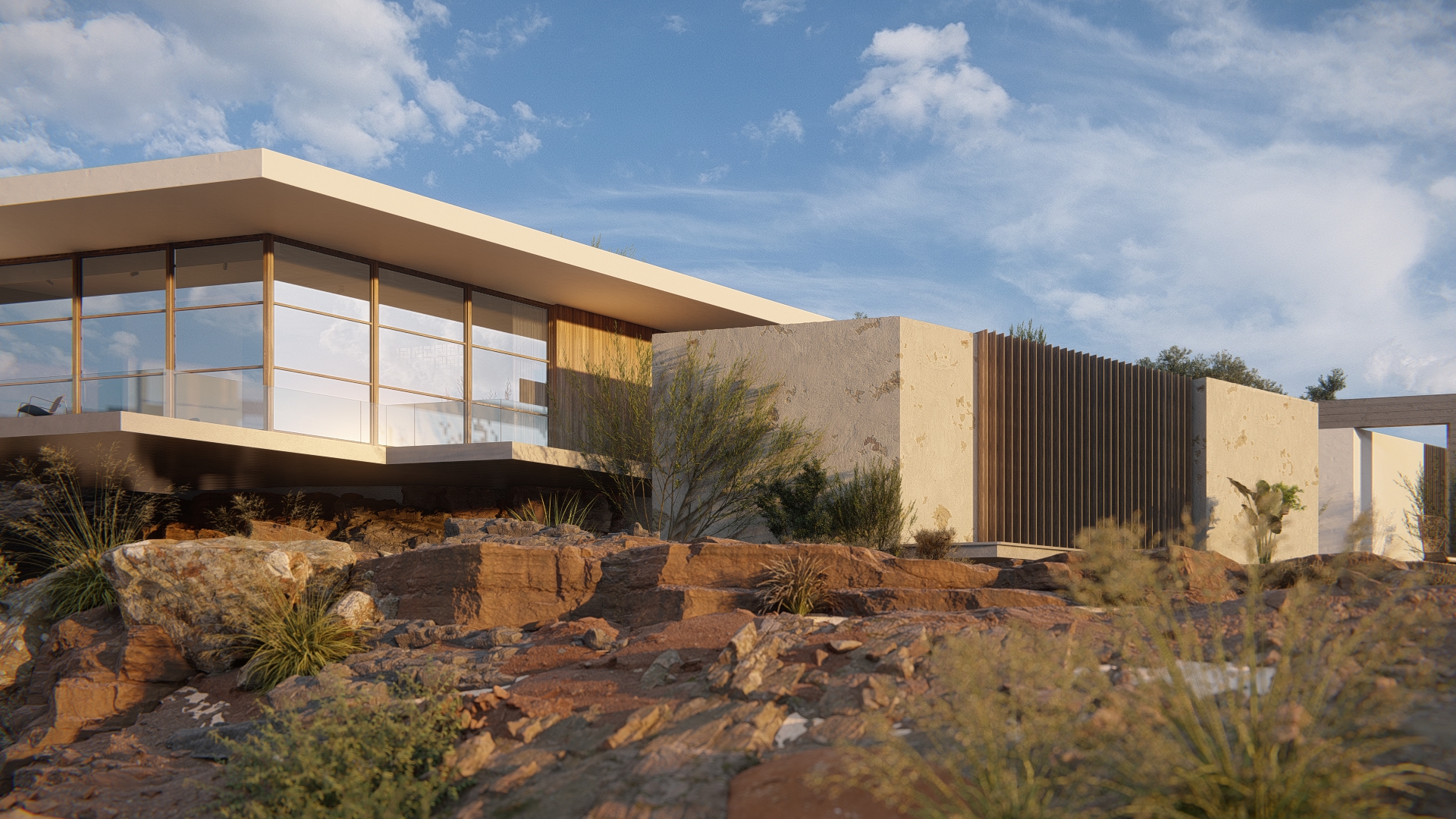 Architekturstuckwand, gerendert in Lumion 2023 © Act 3D Architekturstuckwand, gerendert in Lumion 2023 © Act 3D