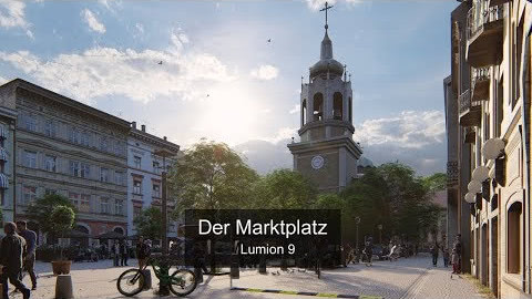 Video - Der Marktplatz in Lumion 9 Video - Der Marktplatz in Lumion 9