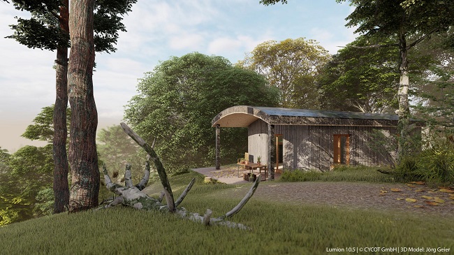 Barrelhouse, gerendert in Lumion 10.5 © CYCOT GmbH Barrelhouse, gerendert in Lumion 10.5 © CYCOT GmbH